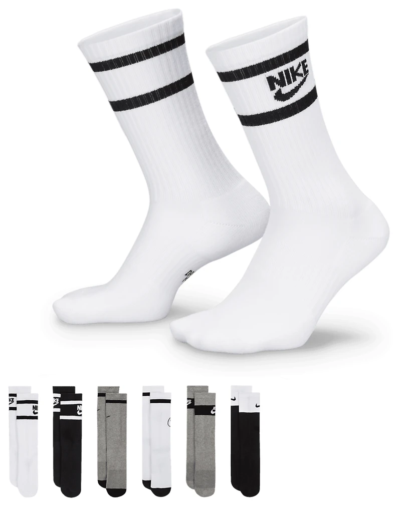 Nike GFX 6 Pack Crew Socks - Adult