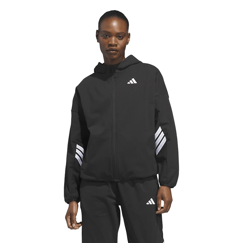 adidas Crazy Warm Fleece Full-Zip Hoodie - Women's