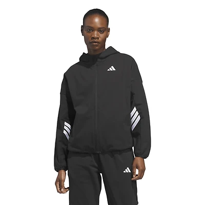 adidas Crazy Warm Fleece Full-Zip Hoodie - Women's
