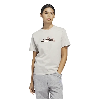 adidas Wester Florals Graphic T-Shirt - Women's