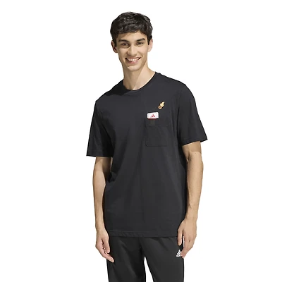 adidas Mini Embroidery Graphic T-Shirt - Men's