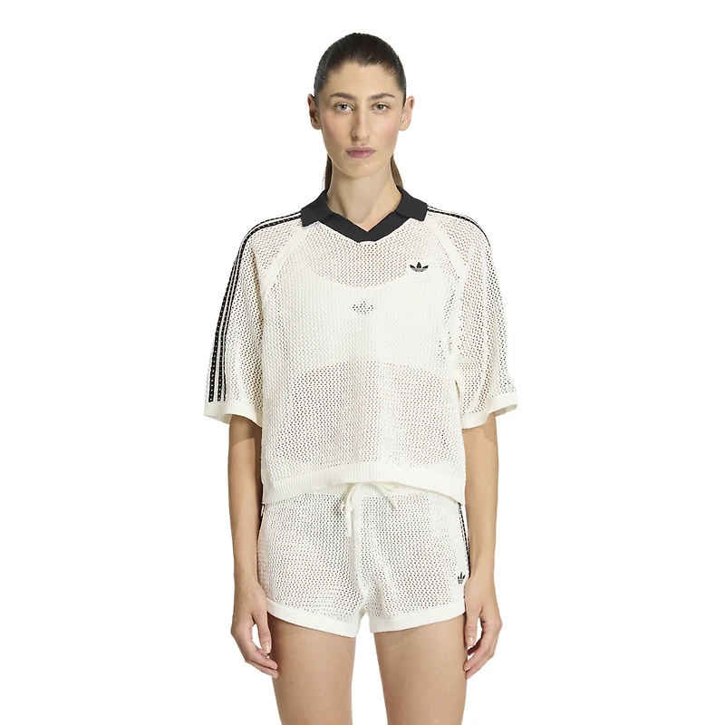 adidas Crochet Polo - Women's
