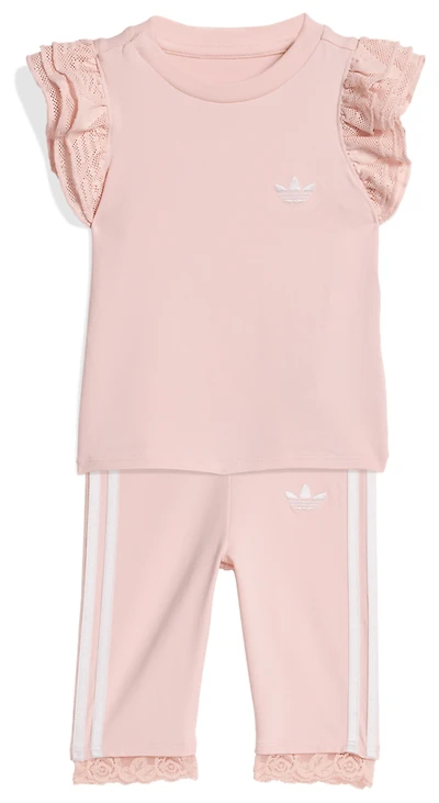adidas Tights & T-Shirt Set - Girls' Toddler