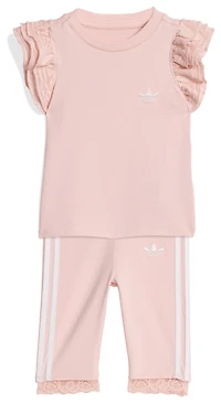 adidas Tights & T-Shirt Set - Girls' Toddler