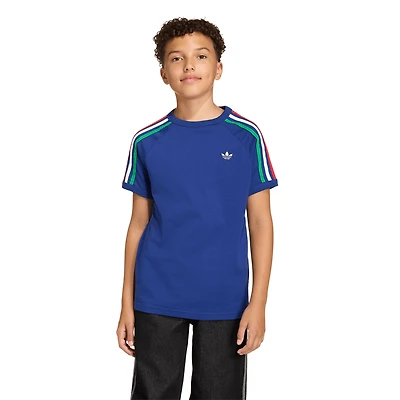 adidas Originals Adicolor 3 Stripes T-Shirt - Boys' Grade School