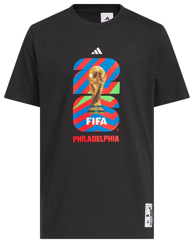adidas FIFA World Cup 26 Host City Philadelphia Tee - Boys' Grade School