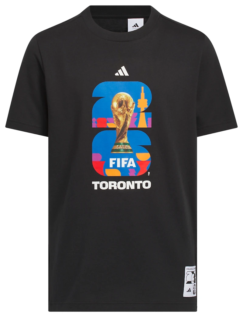 adidas FIFA World Cup 26 Host City Toronto Tee - Boys' Grade School
