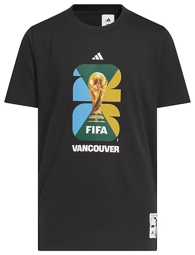 adidas FIFA World Cup 26 Host City Vancouver Bc Tee - Boys' Grade School