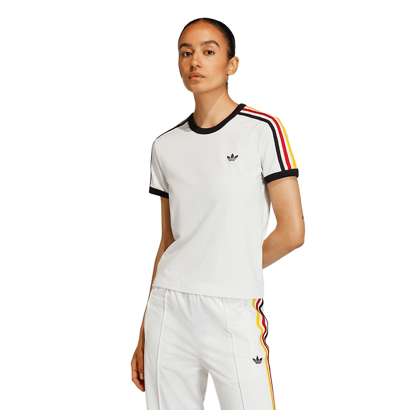 adidas Originals 3-Stripes Slim T-Shirt - Women's