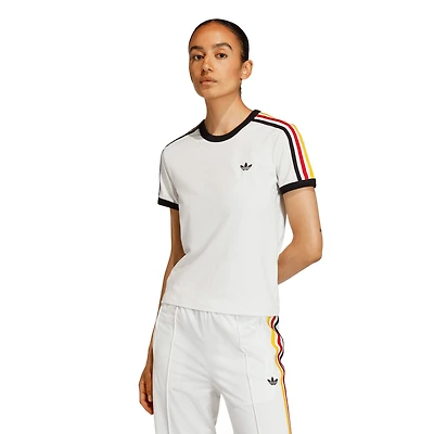 adidas Originals 3-Stripes Slim T-Shirt - Women's