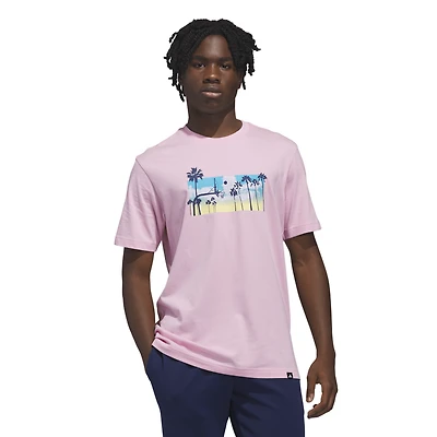 adidas Summer Sunset Graphic T-Shirt - Men's