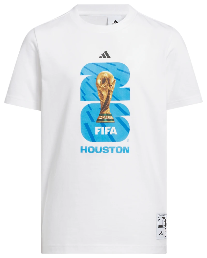 adidas FIFA World Cup 26 Host City Houston Tee - Boys' Grade School