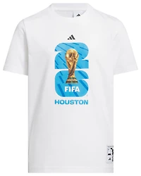 adidas FIFA World Cup 26 Host City Houston Tee - Boys' Grade School