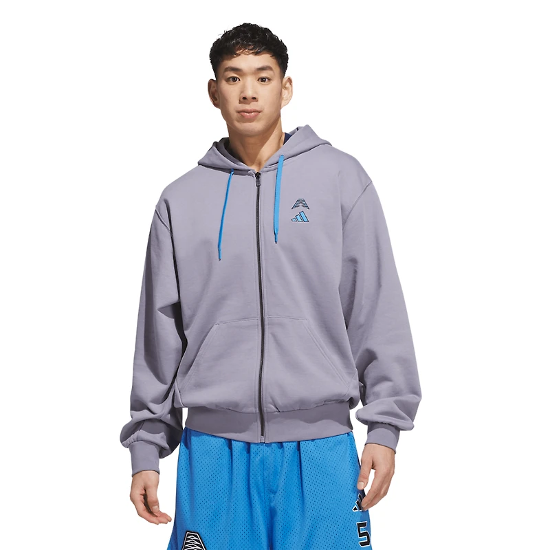 adidas Anthony Edwards Foundation Full-Zip Hoodie - Men's