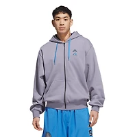 adidas Anthony Edwards Foundation Full-Zip Hoodie - Men's