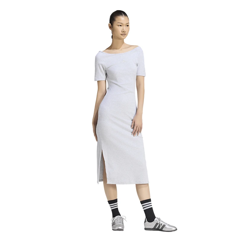 adidas Kit Small Logo Rib Dress - Women's