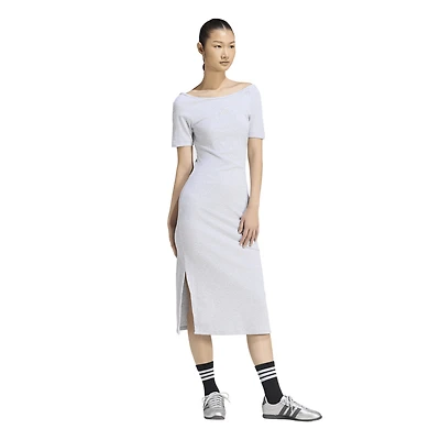 adidas Kit Small Logo Rib Dress - Women's