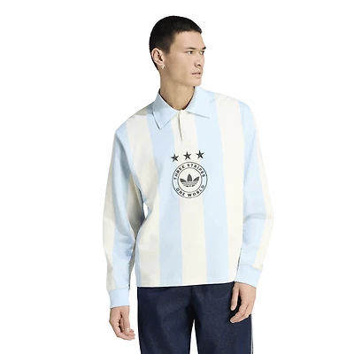 adidas Originals Long Sleeve GFX Polo - Men's