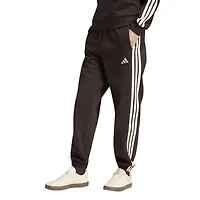 adidas Essentials 3-Stripes Fleece Loose Pants - Women's