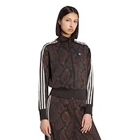 adidas Originals Firebird Snake Print Satin Jacket - Women's
