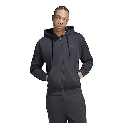 adidas Essentials 3-Stripes Fleece Hoodie - Men's