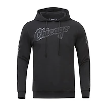 Pro Standard Chicago White Sox Triple Black Dk PO Hoodie - Men's