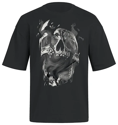 adidas Smoking Skull Graphic T-Shirt - Men's