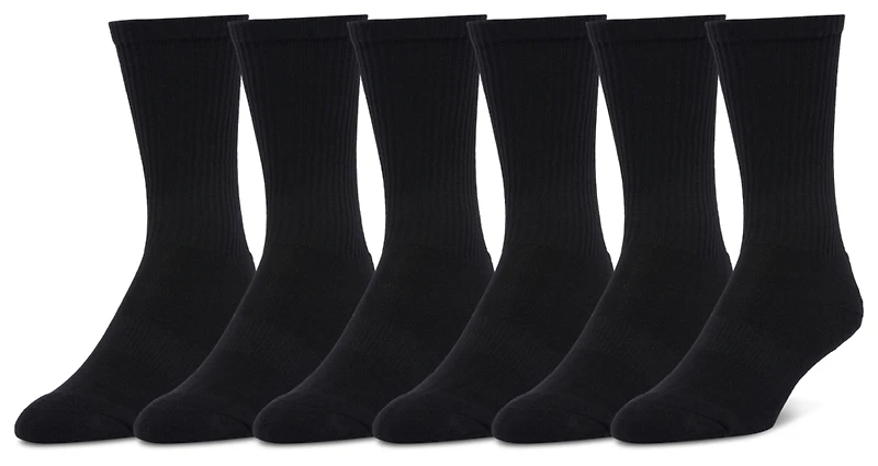 LCKR 6 Pack Basic Crew Socks - Youth