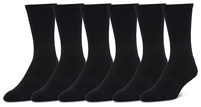 LCKR 6 Pack Basic Crew Socks - Youth