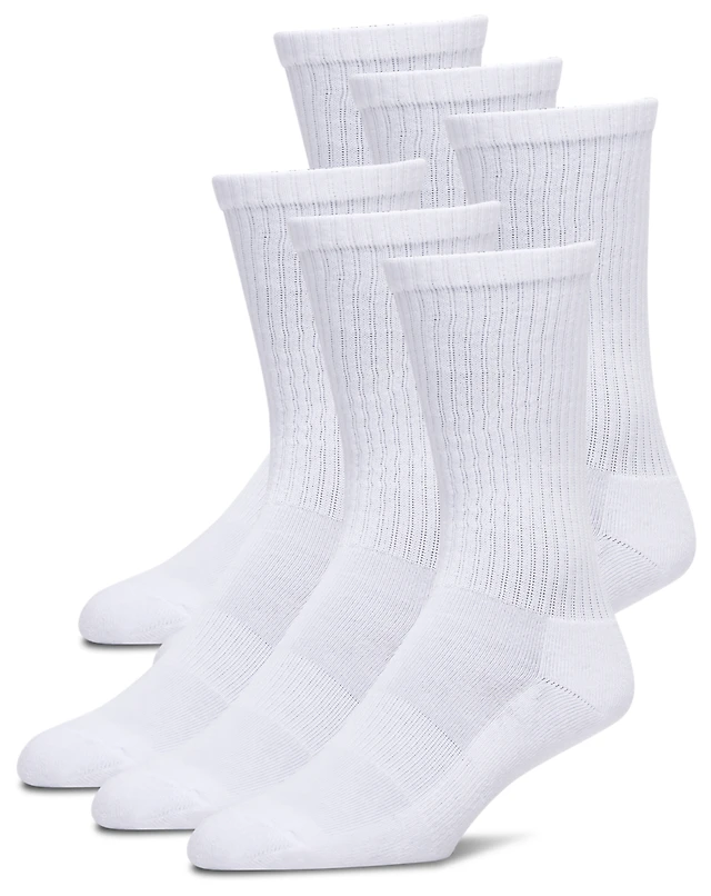 LCKR 6 Pack Basic Crew Socks - Youth