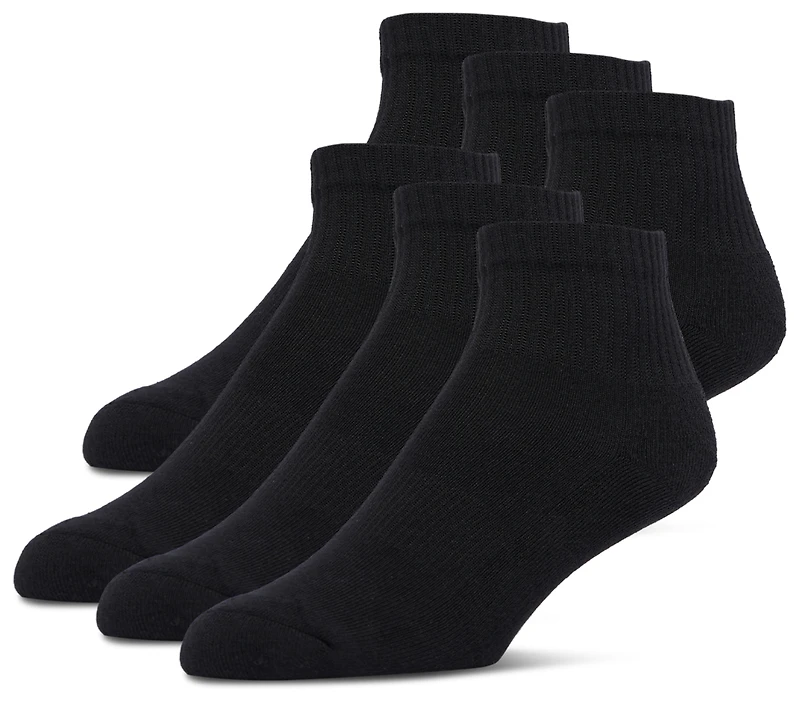 LCKR 6 Pack Basic Quarter Socks - Youth