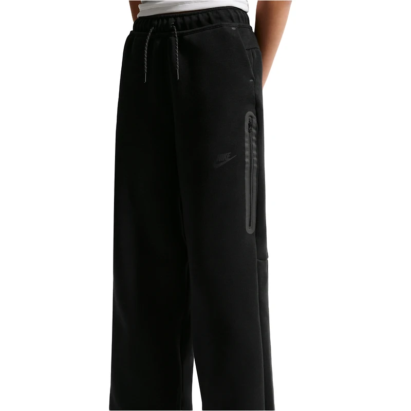 Nike NSW Tech Fleece Wide Leg Pants - Girls' Grade School
