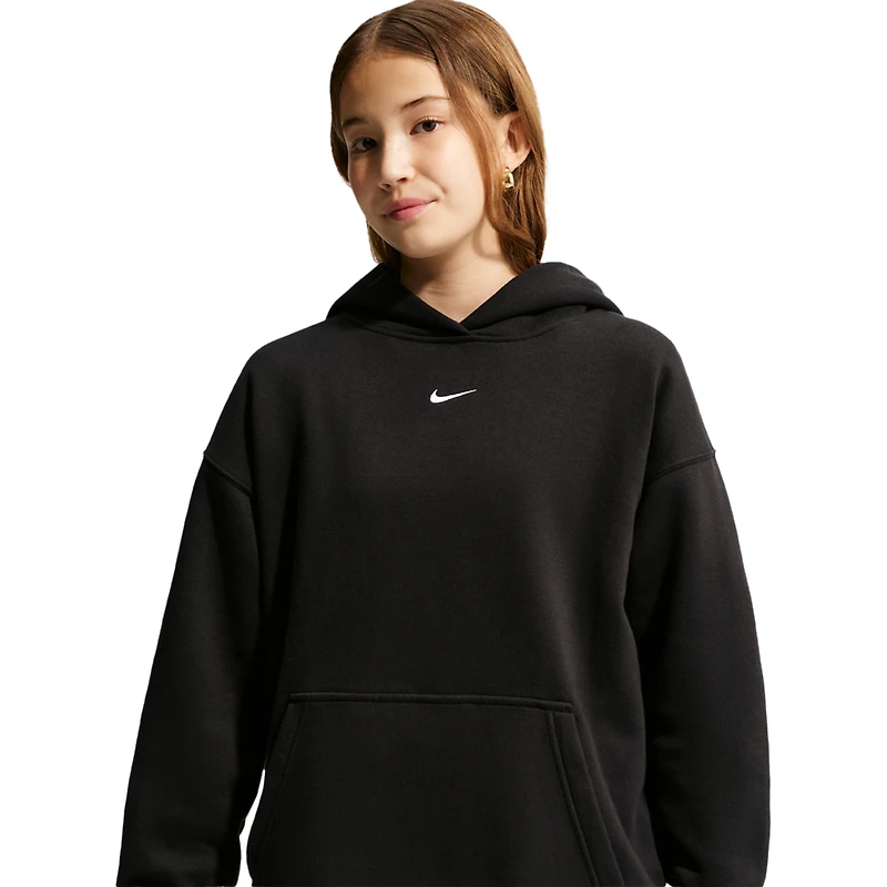Nike NSW Studio Fleece OS PO Hoodie - Girls' Grade School