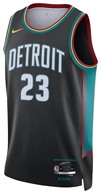 Nike Pistons Dri-FIT Swingman City Edition Jersey - Men's