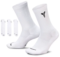 Nike Kobe Bryant Everyday Elevated Crew Sock 3 Pack - Adult