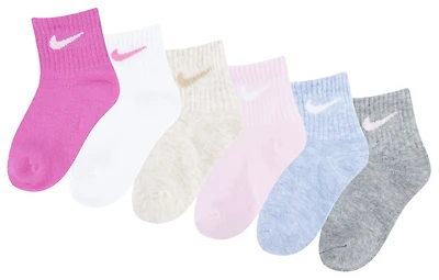 Nike Swoosh 6 Pack Ankle Socks - Boys' Infant
