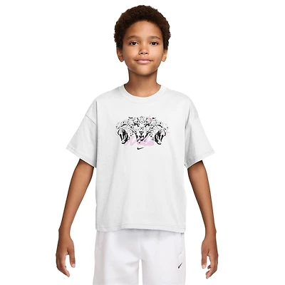 Nike Boxy Leopard T-Shirt - Girls' Grade School