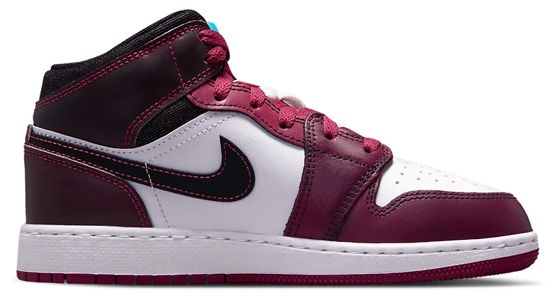 Jordan AJ 1 Mid - Girls' Grade School