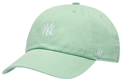 47 Brand Yankees Base Runner Ballpark Clean Up Cap - Men's