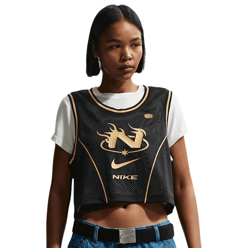 Nike NSW Mid Crop Swoosh Jersey - Women's
