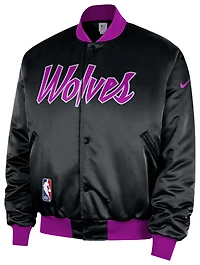 Nike Timberwolves Premium City Edition Jacket - Men's