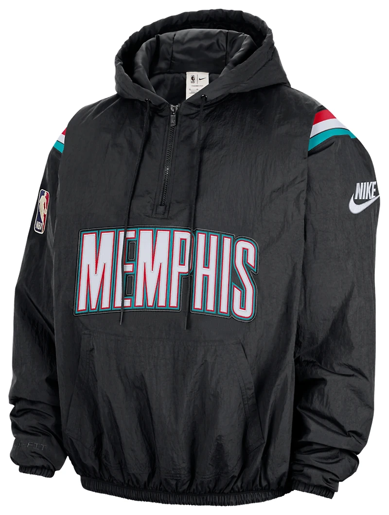 Nike Grizzlies Woven LND Half-Zip Hoodie - Men's