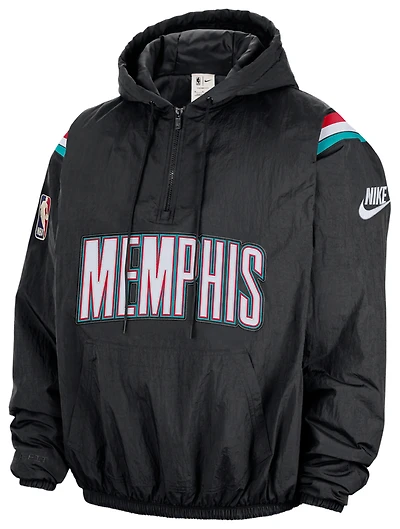 Nike Grizzlies Woven LND Half-Zip Hoodie - Men's
