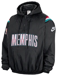 Nike Grizzlies Woven LND Half-Zip Hoodie - Men's