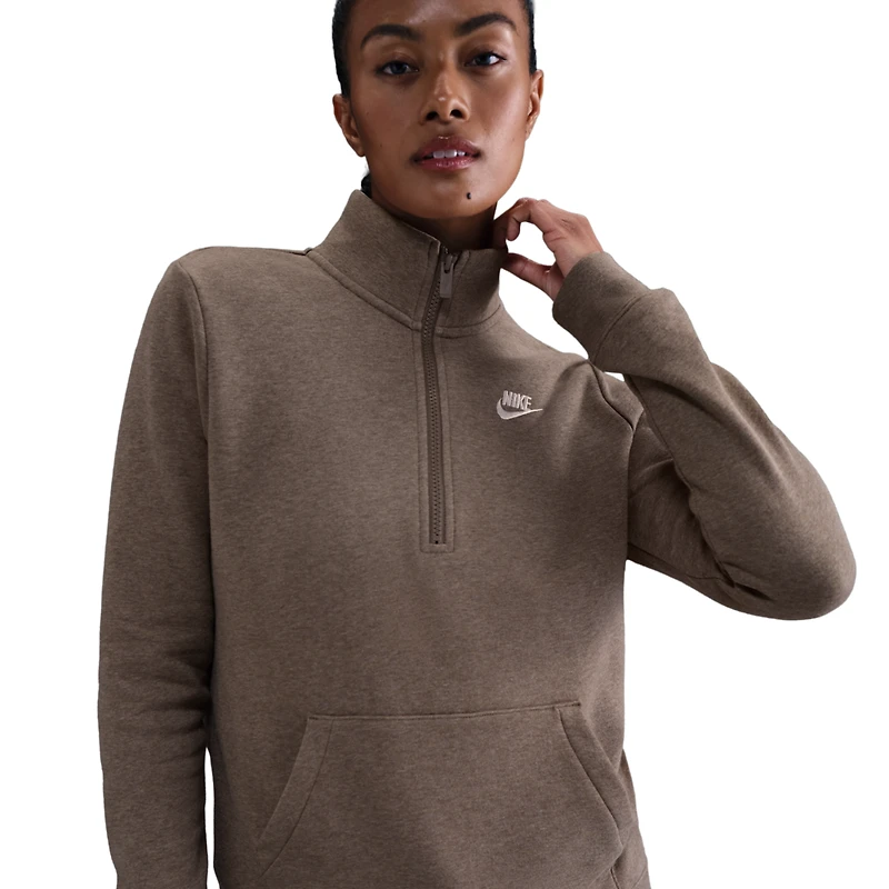 Nike NSW Club Fleece Quarter Zip - Women's