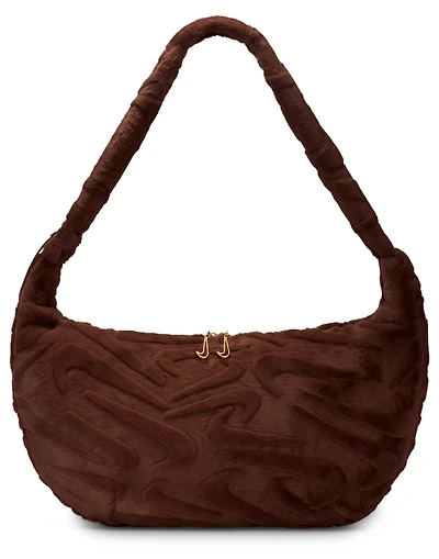 Nike NSW Faux Fur Slouchy Bag - Women's