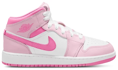 Jordan 1 Mid - Girls' Grade School