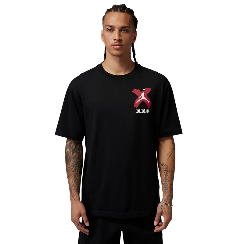 Jordan Brooklyn Banned Graphic Short Sleeve Crew - Men's
