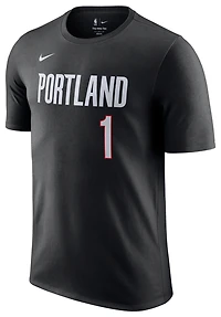 Nike Trail Blazers Name & Number T-Shirt - Men's