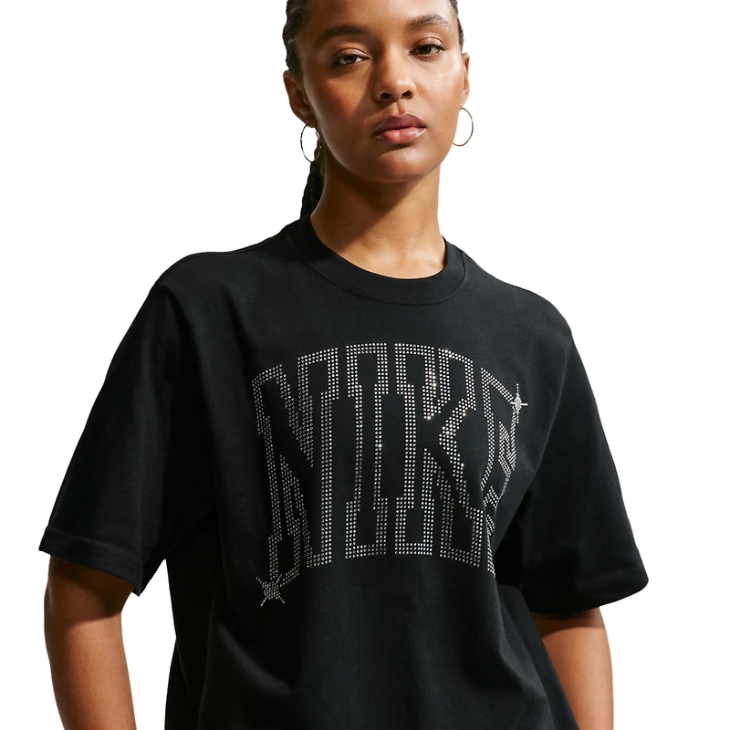 Nike NSW Classic Boxy ST7 Bling T-Shirt - Women's